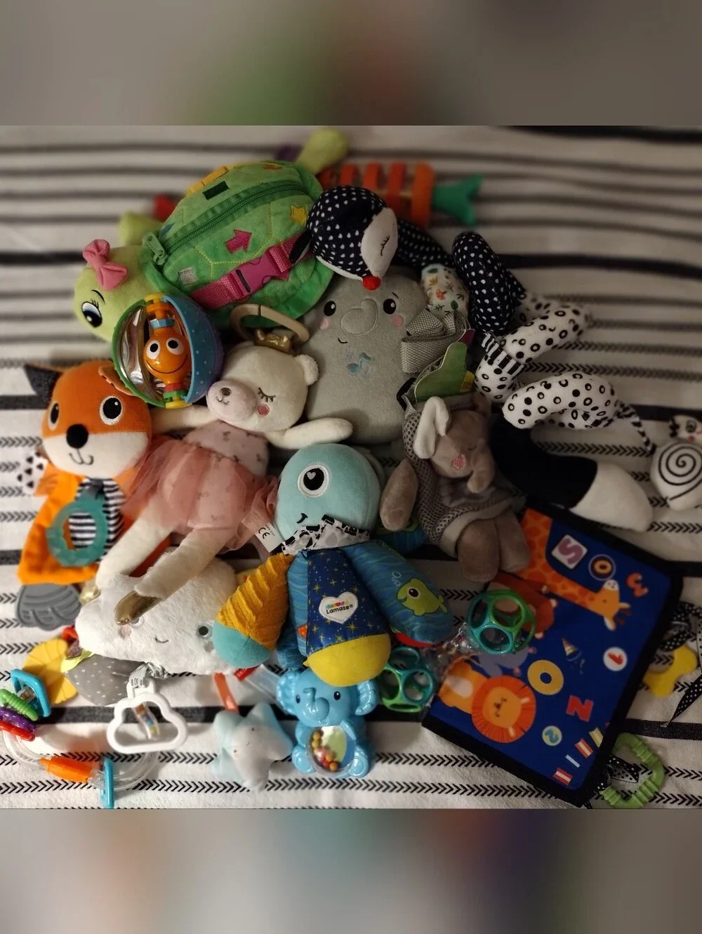 15 Piece Lot Of Developmental Baby Toys